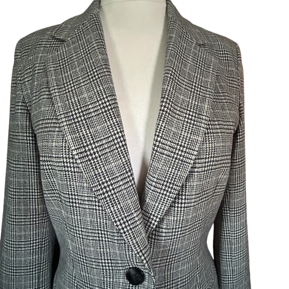 Pendleton Vintage Wool Herringbone Button Black G… - image 3